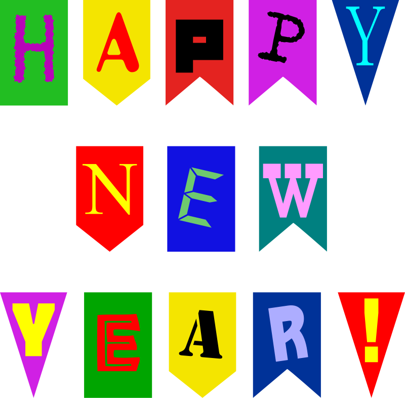 happy new year clip art animation - photo #15