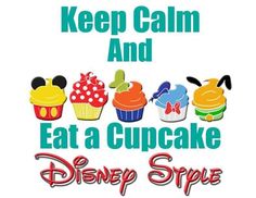 Mickey cupcake clipart