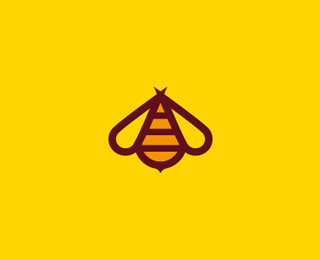 Honey Bee Logo Design | Logo Design Gallery | LogoFury.com