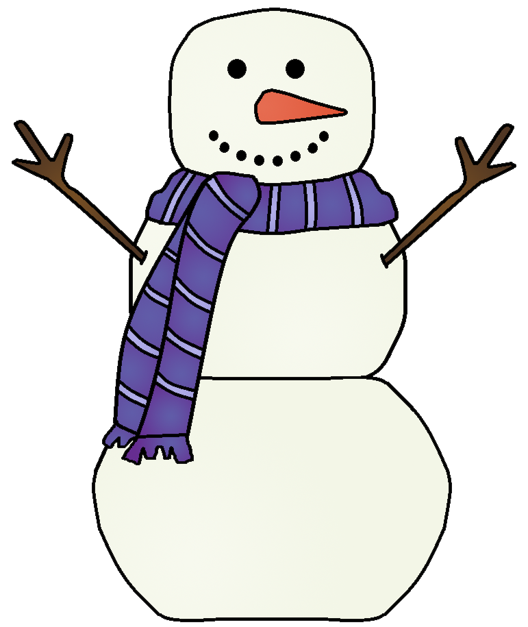 Snow Man Clip Art - Tumundografico