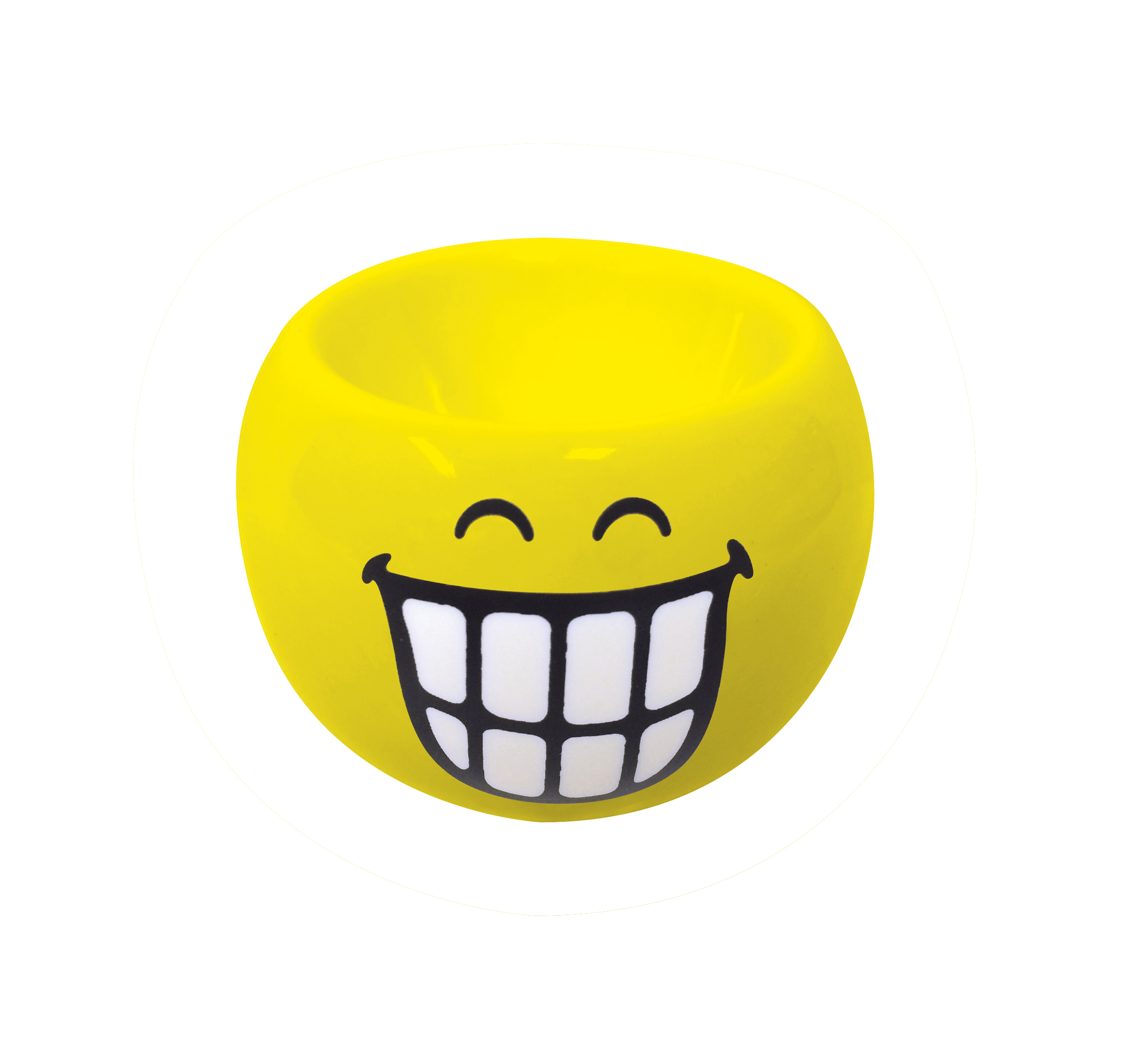 Zak! Designs | Smiley Emoticon Grinsen Eierbecher gelb | Design ...