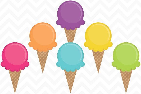 ice cream flavors clipart - photo #19
