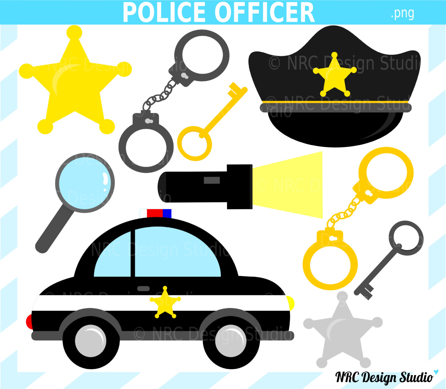 Clip Art Police Handcuffs Clipart