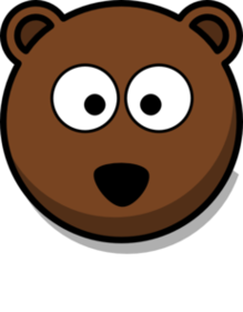 Bear Head Template Clipart - Free to use Clip Art Resource