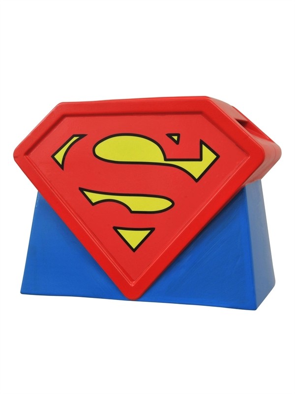 Superman Logo Keksdose aus Superman The Animated TV-Serie 30 cm