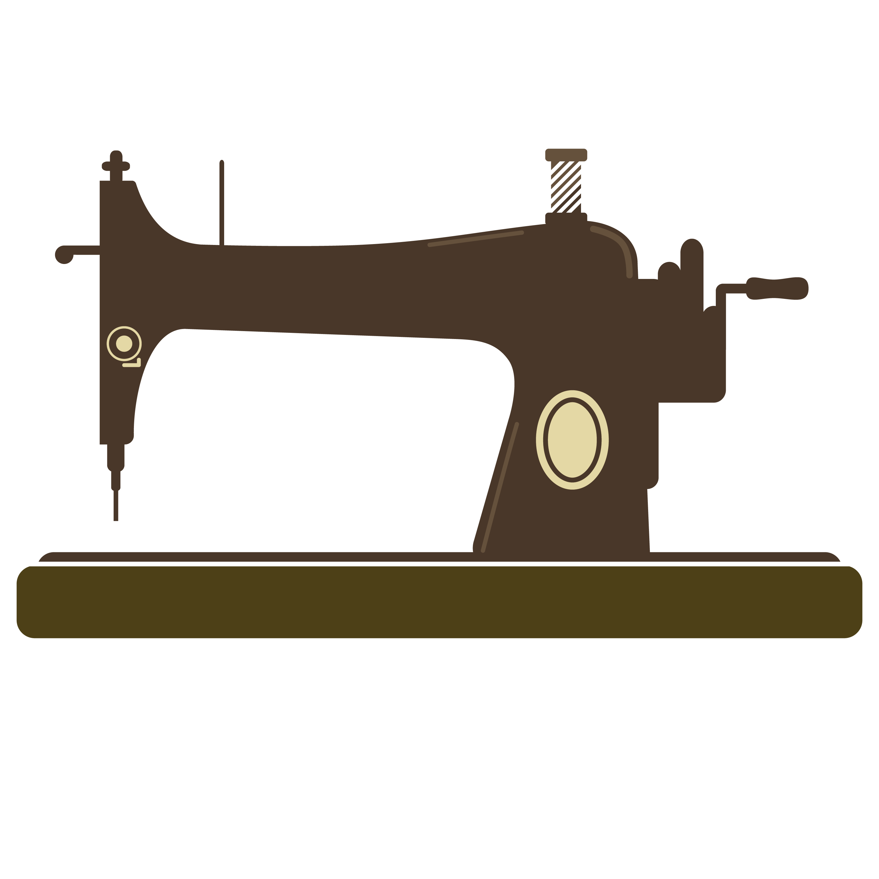 Sewing Machine Clip Art - Tumundografico