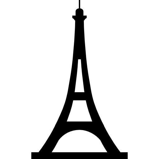 Eiffel Tower in Paris (France) - Free monuments icons