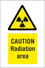 Labelsource: Radiation Hazard Warning Safety Signs