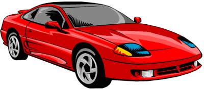 Sports car clip art