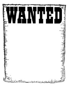 Wanted Clip Art - Tumundografico