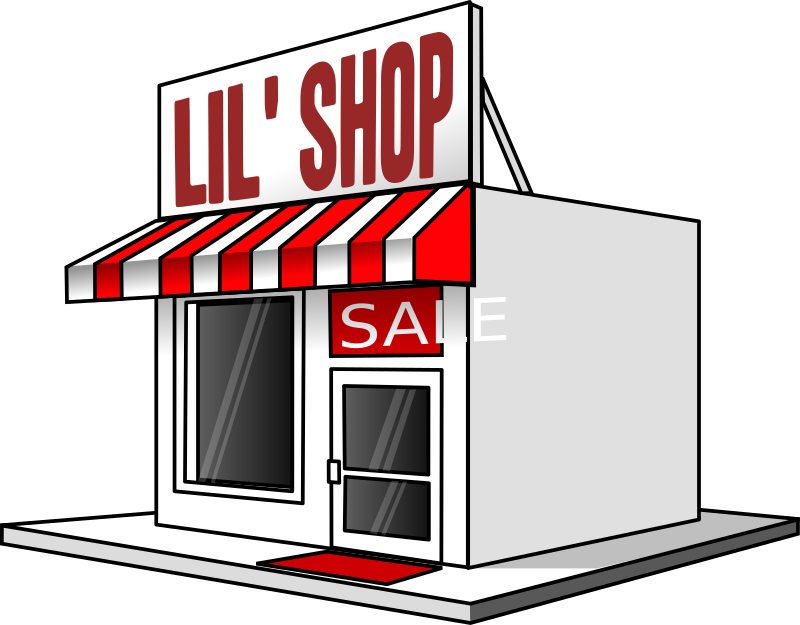 Shop Front Clipart