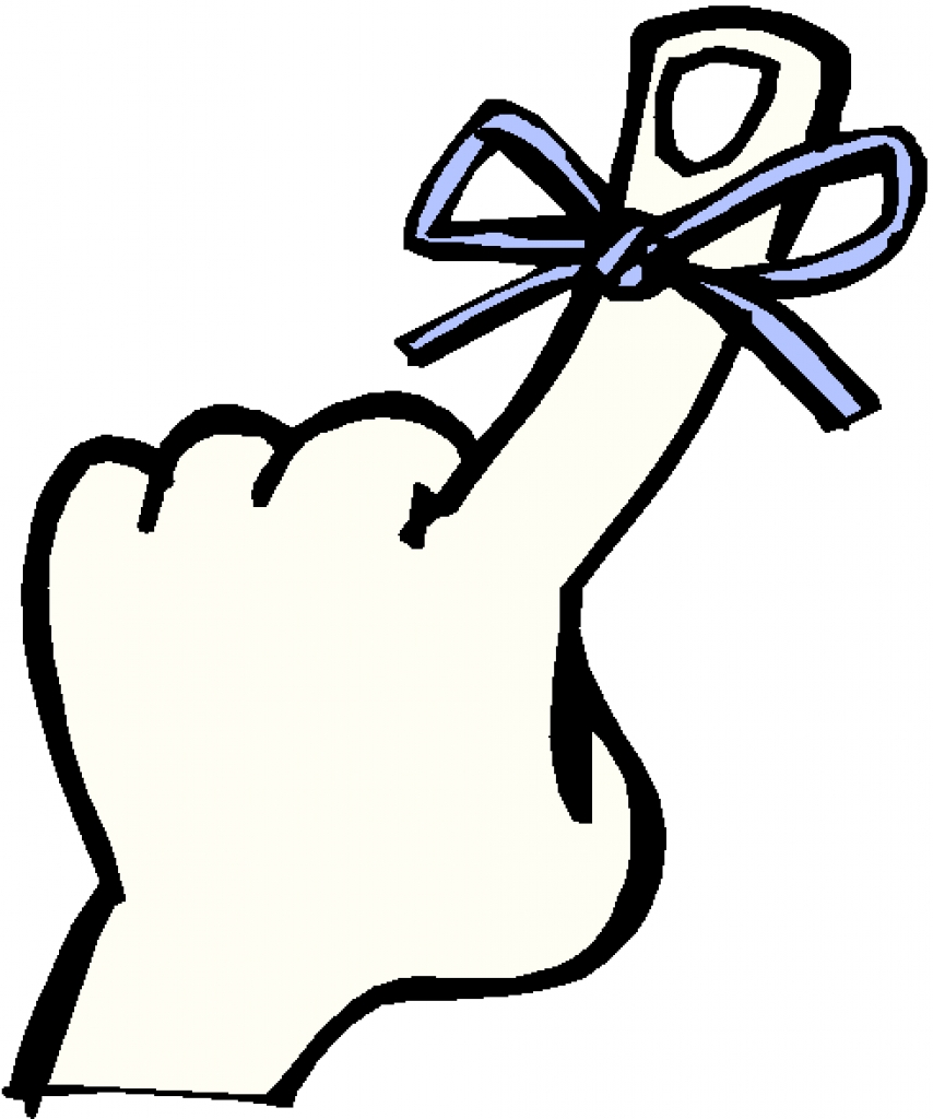 clipart remember finger clipart remember finger finger with string ...