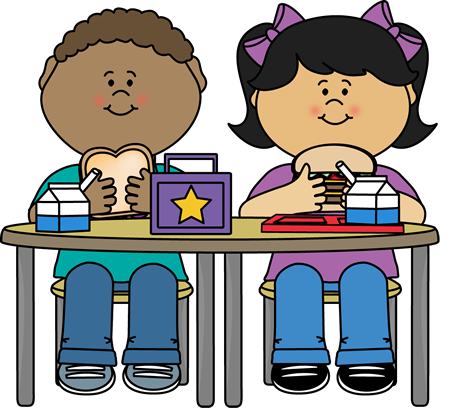 School cafeteria manager clipart