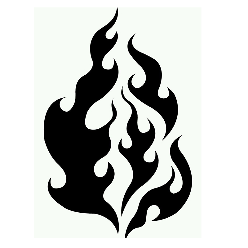 Popular Flames Decal-Buy Cheap Flames Decal lots from China Flames ...