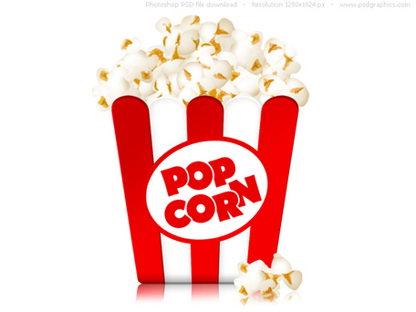 Box of popcorn icon (PSD), Clipart - Clipart.me