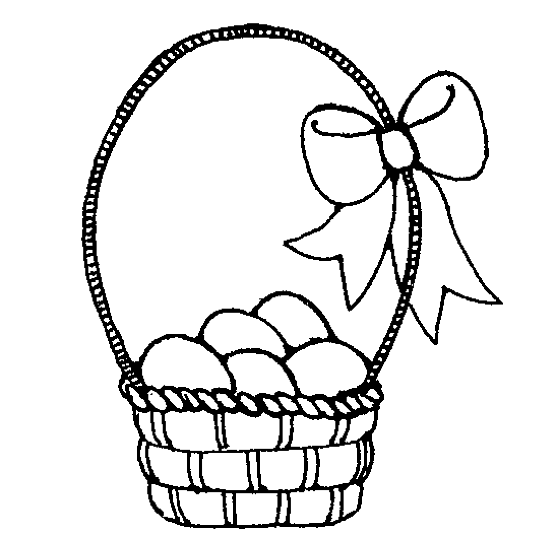 Colour Drawing Free Wallpaper: Easter Basket Coloring Drawing Free ... -  ClipArt Best - ClipArt Best