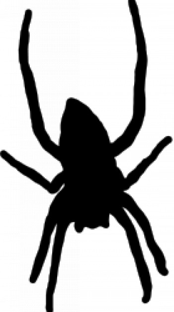 Spider silhouette Vector | Free Download