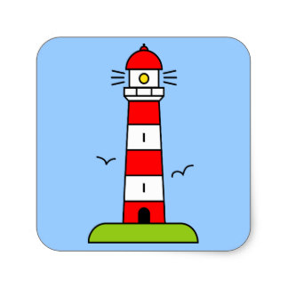 Cartoon Lighthouse Craft Supplies | Zazzle