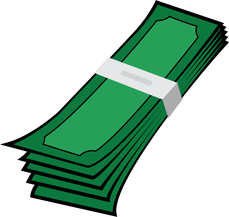Clipart money notes