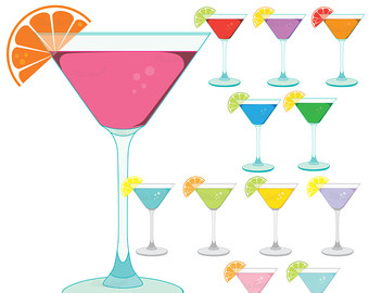 martini glasses – Etsy