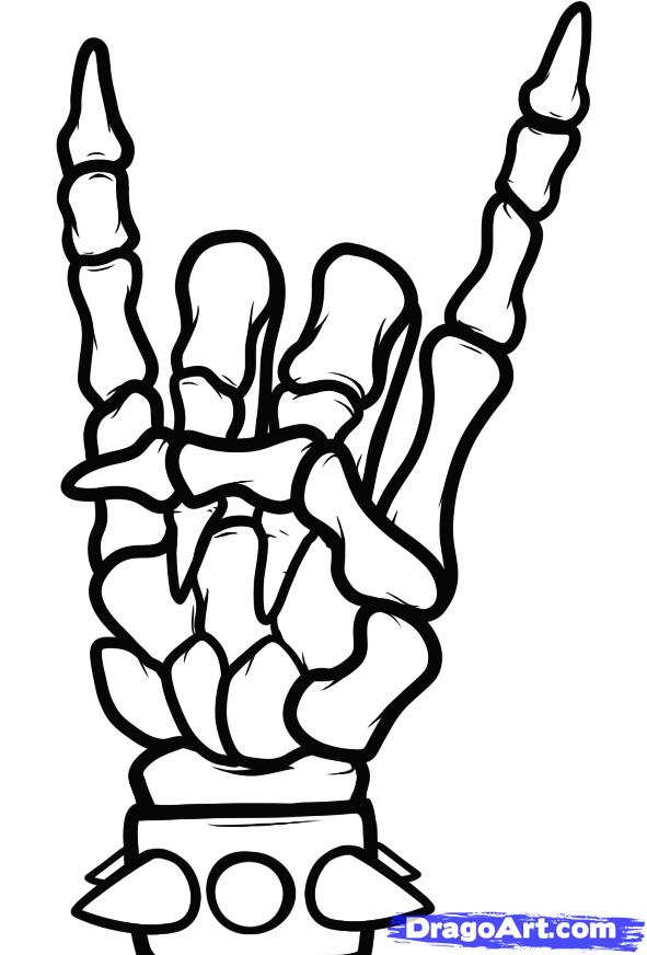 How to Draw Devil Horns, Devil Horns, Step by Step, Symbols, Pop ClipArt Best ClipArt Best