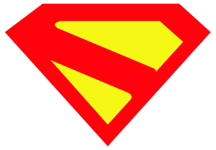 Superman Symbol With Different Letters