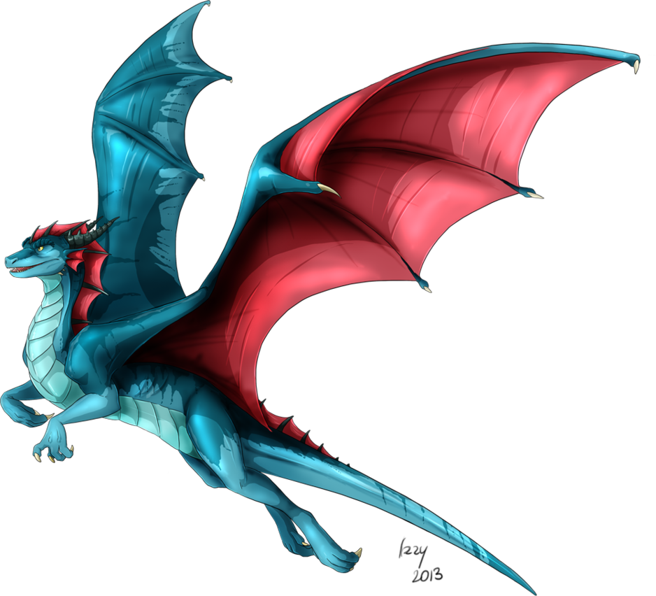 Comm: Flying dragon by Natsuakai on DeviantArt