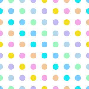 Pastel Polka Dot Clipart