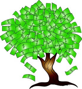 Money Tree Clipart Image - Money Tree