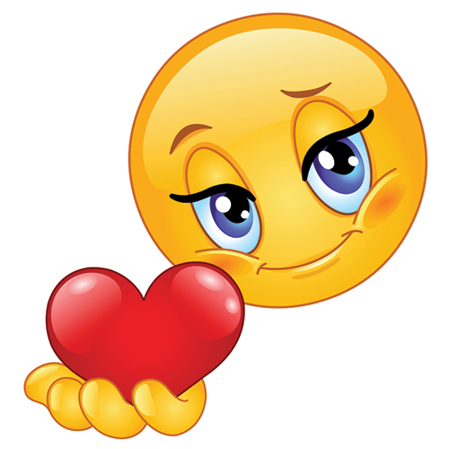Heart Smiley - Facebook Symbols and Chat Emoticons