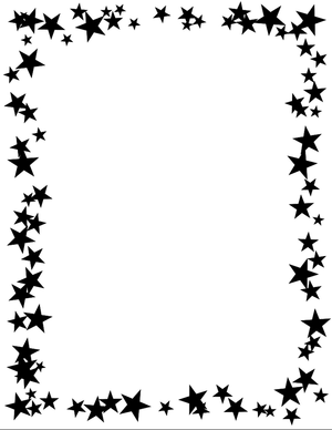 Christmas Stars Border - Free Clipart Images