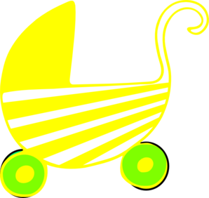 Baby Carriage Baby Shower Clip Art - ClipArt Best