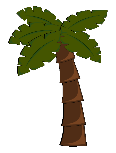 Jungle trees clip art