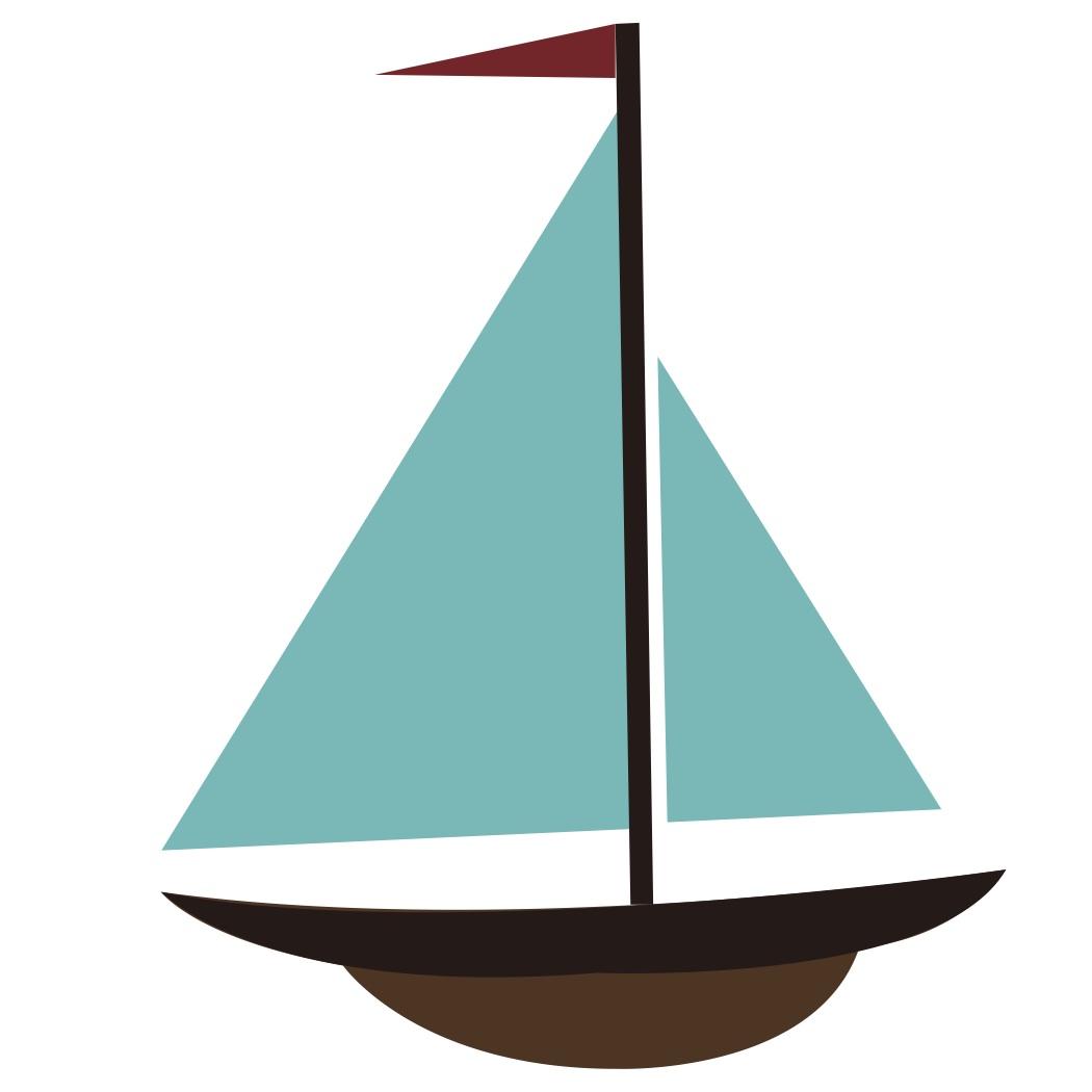 Cartoon Sailboat Clipart