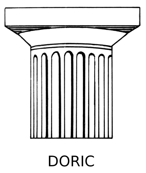 Greek Columns Clipart