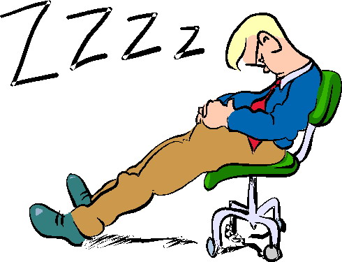 Sleeping Person Clipart