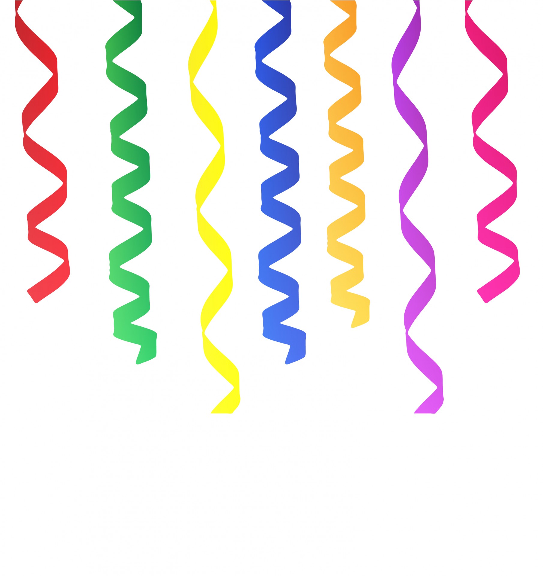 Streamers Clipart
