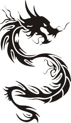 Chinese dragon, Patterns and Tattoo studio