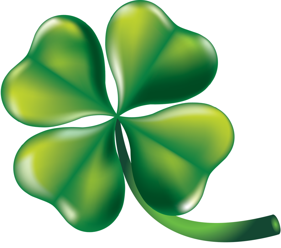 Free Clip-Art: Holiday Clip-Art » St. Patrick's Day » Four Leaf ...