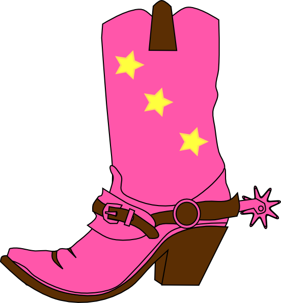 Cowgirl Boots Clipart ClipArt Best