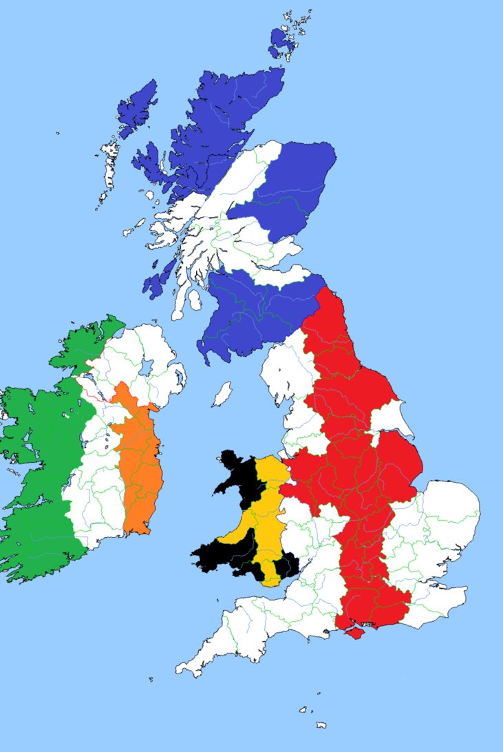 clipart map of uk and ireland - photo #20