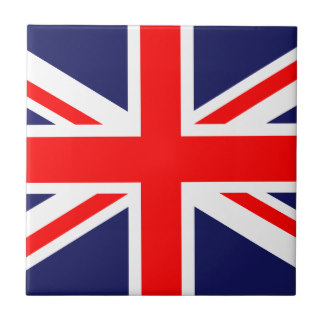 Great Britain Flag Ceramic Tiles | Zazzle