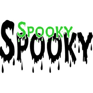 Spooky Green Slime Word Art, Halloween Clip Art Banner - Polyvore
