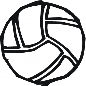 Volley Ball coloring page | Super Coloring
