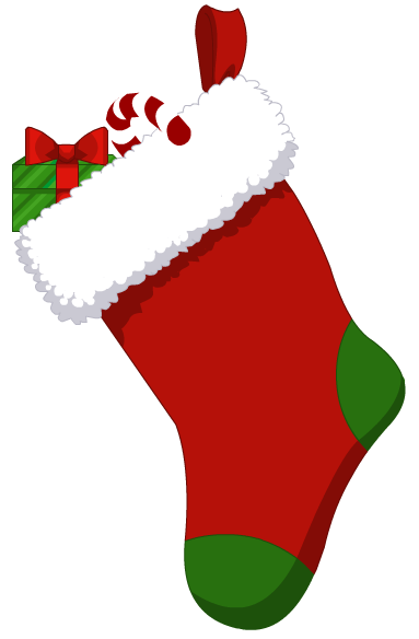 clipart christmas stockings images - photo #19