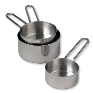 Farberware Pro Stainless Steel Measuring Cups, Set of ...