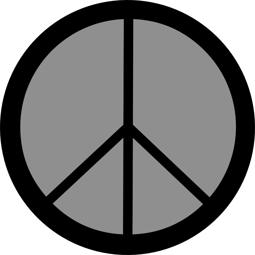 Gray 56 Peace Symbol 12 dweeb peacesymbol.org Peace Symbol Peace ...