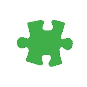 StickyTiger Craft Supplies Jigsaw Puzzle Piece Punch - 2.5