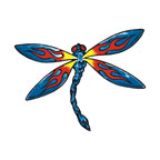 Cartoon Dragonflies