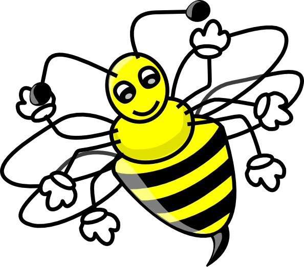 Bee Clip Art - vector clip art online, royalty free ...